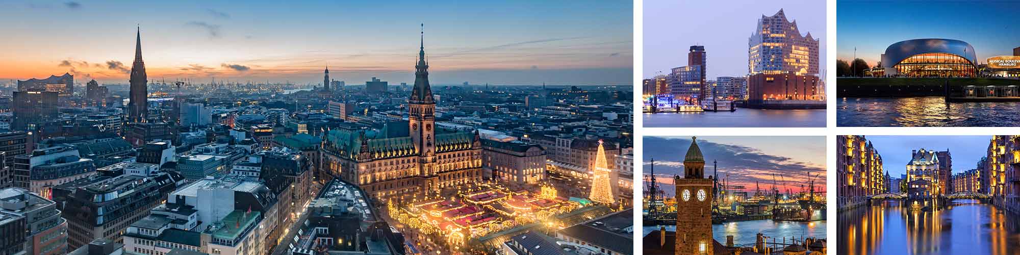 Hamburg Städtetrip - Blick auf die Hansestadt Hamburg